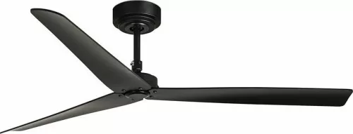 ventilátoros lámpa fekete színű vázzal és fém testtel beltéri használatra faro-34100 - moretti.hu