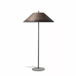 kültéri állólámpa barna színű vázzal és fém testtel kerti használatra faro-71569-08 - moretti.hu