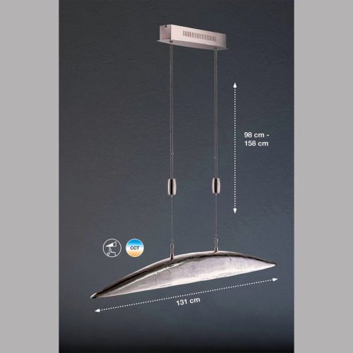 Fisher&Honsel Colmar 13227 Függeszték 6x5W/LED 2700K 3600 lm IP20