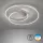 FISCHER & HONSEL 21295 HOLY Modern LED Mennyezeti Lámpa Nikkel LED IP20