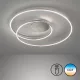 FISCHER & HONSEL 21295 HOLY Modern LED Mennyezeti Lámpa Nikkel LED IP20