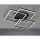 FISCHER & HONSEL 21379 SETH Modern LED Mennyezeti Lámpa Bézs, Fekete, Szürke LED IP20