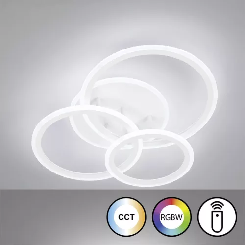 FISCHER & HONSEL 21458 GELDER Modern LED Mennyezeti Lámpa Fehér LED IP20