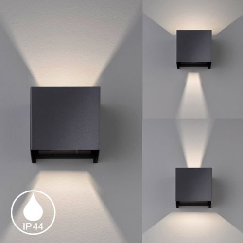 Fisher&Honsel Wall 30259 Kültéri Fali Lámpa 2x3W/LED 3000K 620 lm IP44