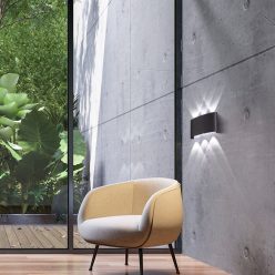   Fisher&Honsel Berlin 30377 Kültéri Fali Lámpa 6x0.5W/LED 3000K 420 lm IP54