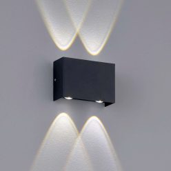   Fisher&Honsel Nairobi 30378 Kültéri Fali Lámpa 4x2.5W/LED 3000K 960 lm IP54