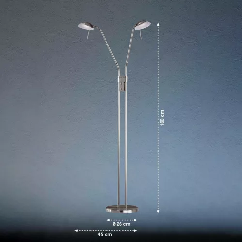Fischer&Honsel Pool TW 40074 Állólámpa 2x5W/LED 2700K 1100 lm IP20