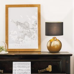 Fisher&Honsel Foro 50558 Asztali lámpa 1x40W/E14 IP20