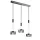 FISCHER & HONSEL 60651 LAVIN Modern Led Függesztett Lámpa Nikkel LED IP20
