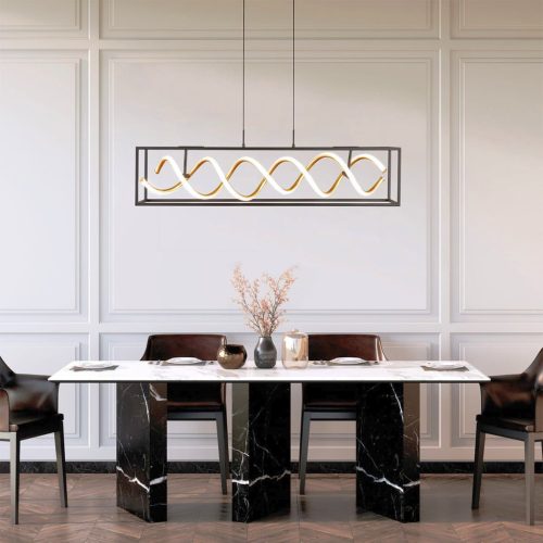 Fisher&Honsel Gian 61046 Függeszték 1x42W/LED 2700K 5100 lm IP20