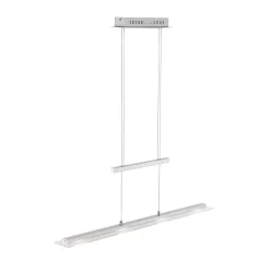   FISCHER & HONSEL 67672 TENSO Modern Led Függesztett Lámpa Nikkel LED IP20