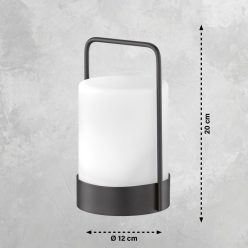   Fisher&Honsel Casoli 850207 Asztali lámpa 2x0.5W/LED RGBW 8lm IP44