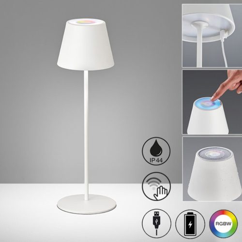 Fisher&Honsel Cosenza 850211 Asztali lámpa 2x2W/LED RGBW 270lm IP44