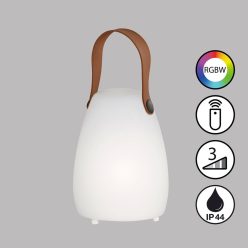   Fisher&Honsel Ruby 850289 Asztali lámpa 2x0.5W/LED RGBW 40lm IP44