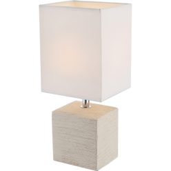Table Lamp Beige GERI GLOBO-21675