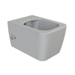   CeraStyle HERA fali WC - MATT SZÜRKE - BEÉPÍTETT bidé funkcióval - perem nélküli