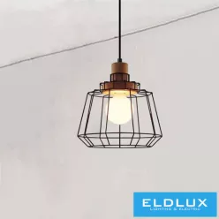 ELDLUX HLH-25553-1S Vintage Függesztett Lámpa IP20