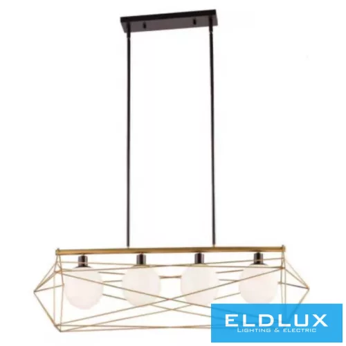 ELDLUX HLH-25697-4 GEOX Glamour Függesztett Lámpa IP20