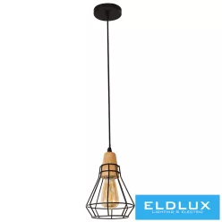 ELDLUX HP-0027-1AC Vintage Függesztett Lámpa IP20