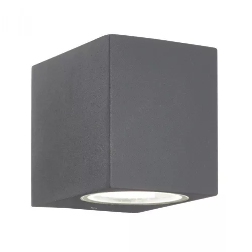 kültéri fali lámpa antracit színű vázzal és fém testtel kerti használatra ideal-lux-115306 - moretti.hu