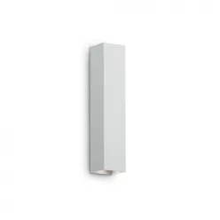 fali lámpa fehér színű vázzal és fém testtel beltéri használatra ideal-lux-126883 - moretti.hu