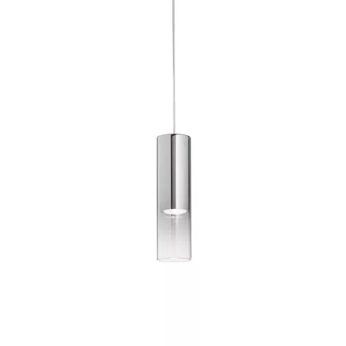 függesztett lámpa áttetsző színű vázzal és fém testtel beltéri használatra ideal-lux-194806 - moretti.hu
