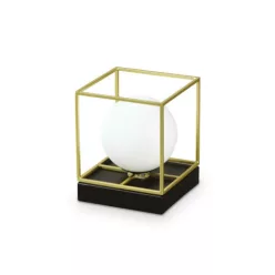 éjjeli lámpa bronz színű vázzal és fém testtel beltéri használatra ideal-lux-259222 - moretti.hu