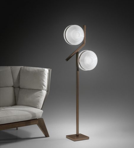 Floor lamp Satin ELLEPI DRINK LAMP 820-P