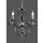 Chandelier Black Whiz ITALUX-L-90690-3BL