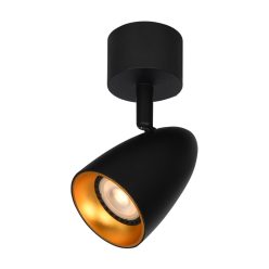 Ceiling Lamp Black Tino ITALUX-SPL-36748-1R-BK-GD