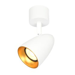 Ceiling Lamp White Tino ITALUX-SPL-36748-1R-WH-GD