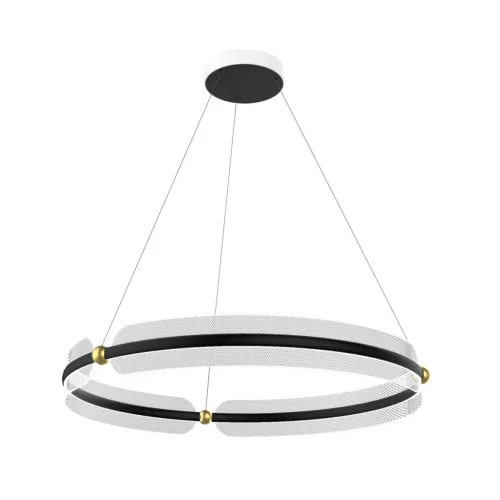 ITALUX 5900644337690 FARIS Modern Led Függesztett Lámpa Fekete, Arany LED IP20