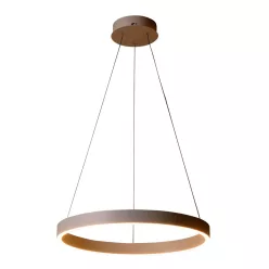   ITALUX 5902854537846 BRASCO Modern Led Függesztett Lámpa Fehér, Arany LED IP20