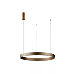   ITALUX 5902854537990 BRASCO Modern Led Függesztett Lámpa Fehér, Arany LED IP20