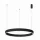 ITALUX 5902854538041 BRASCO Modern Led Függesztett Lámpa Fehér, Fekete LED IP20