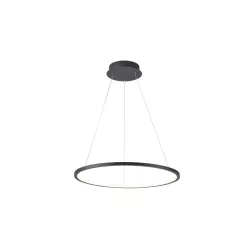   ITALUX 5902854538072 VINOLA Modern Led Függesztett Lámpa Fehér, Fekete LED IP20