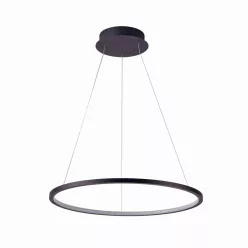   ITALUX 5902854538133 VINOLA Modern Led Függesztett Lámpa Fehér, Fekete LED IP20