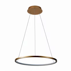   ITALUX 5902854538140 VINOLA Modern Led Függesztett Lámpa Fehér, Arany LED IP20