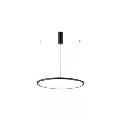   ITALUX 5902854538225 VINOLA Modern Led Függesztett Lámpa Fehér, Fekete LED IP20