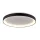 ITALUX 5902854538348 VICO Kerek Mennyezeti Lámpa Fehér, Fekete LED IP20