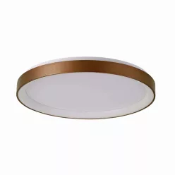  ITALUX 5902854538355 VICO Kerek Mennyezeti Lámpa Fehér, Arany LED IP20