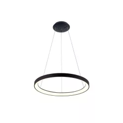   ITALUX 5902854538379 VICO Modern Led Függesztett Lámpa Fehér, Fekete LED IP20