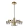 ITALUX 5902854539758 TIARA Glamour Csillár Átlátszó, Arany LED IP20