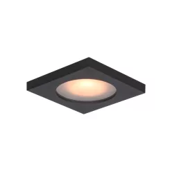   Italux Antar DL-26385S-GU10-BK Beépíthető spotlámpa 1x10W/GU10 IP44