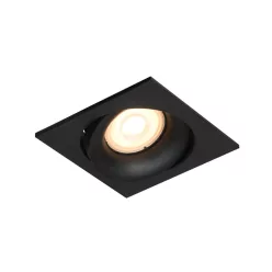   Italux Ponar DL-26451-GU10-BK Beépíthető spotlámpa 1x10W/GU10 IP20