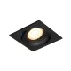 Italux Ponar DL-26451-GU10-BK Beépíthető spotlámpa 1x10W/GU10 IP20