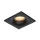 Italux Naru DL-61903-IP44-BK Beépíthető spotlámpa 1x10W/GU10 IP44