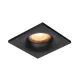 Italux Naru DL-61903-IP44-BK Beépíthető spotlámpa 1x10W/GU10 IP44