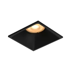   Italux Naru DL-61903C-BK Beépíthető spotlámpa 1x10W/GU10 IP20