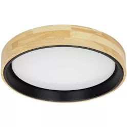   ITALUX PLF4350-25WWDBK4K CAMPELO Ufo Lámpa Fehér, Fekete, Faipari LED IP20